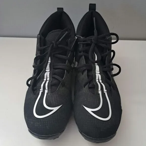 Nike Alpha Menace 3 Shark Football Black Cleats Men's 11 - Picture 3 of 8